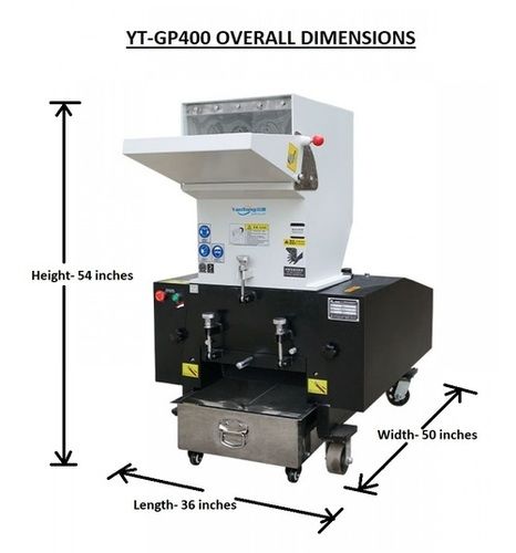  YT GP400 प्लास्टिक क्रशिंग मशीन 