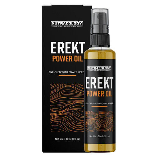 Ayurvedic Medicine Nutracology Erekt Power Massage Oil