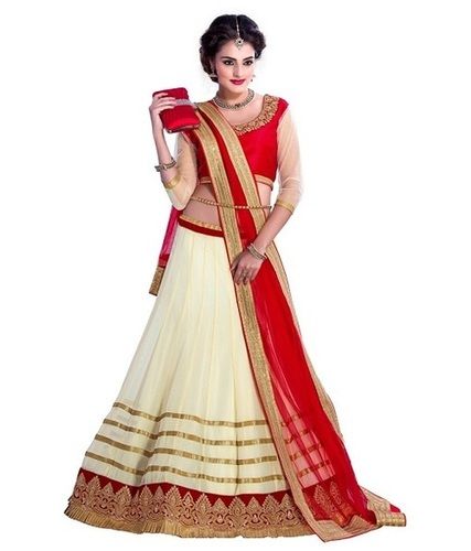 Party Wear Lightweight Georgette Lehenga Choli With Dupatta For Ladies