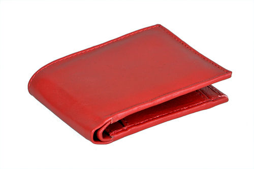 URBAN FOREST Oliver Red Leather Wallet for Men