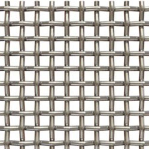 Stainless Steel Square Mesh - Color: Silver