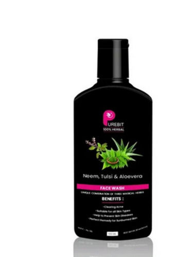 A Grade 100% Pure And Natural Neem Tulsi Aloevera Face Wash