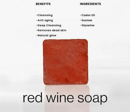 A Grade 100% Pure And Natural Red Handmade Soap