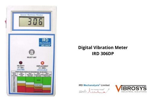 Digital Vibration Meter Ird 306dp For Industrial Use