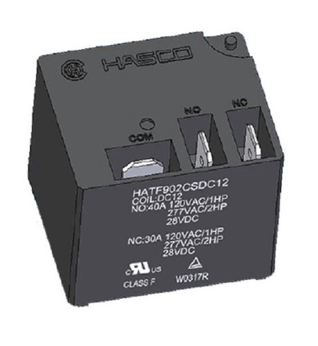 Hat902 Series Heat-Resistant Electrical 277vac 40 Ampere Power Relays