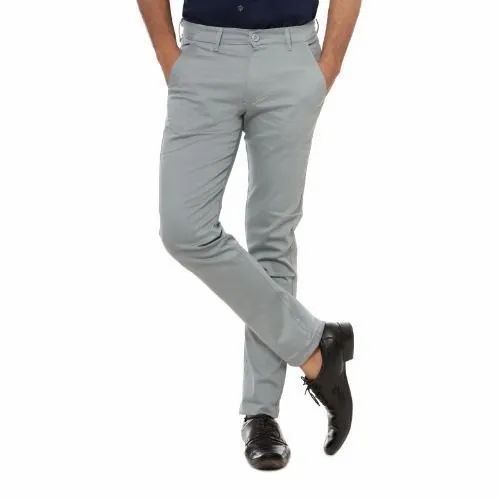 Solid MEN MUSTARD YELLOW REGULAR FIT TROUSER at Rs 700/piece in Noida | ID:  2850670440991