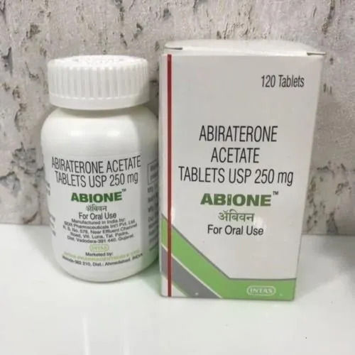 Abiraterone Acetate Tablets - 250 Mg/500 Mg Dosage | Prescription Prostate Gland Cancer Treatment, 120 Tab/60 Tab Packaging