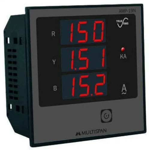 Digital Multispan Ampere Meter