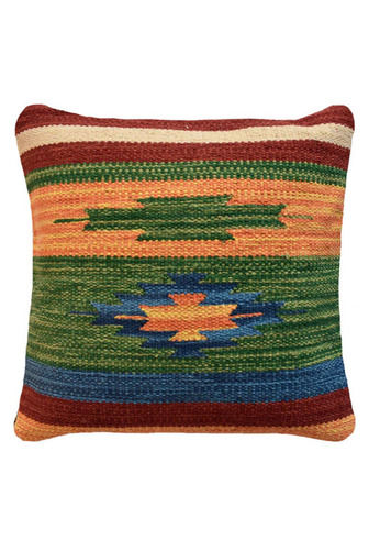 Handmade Printed Fancy Kilim Cushion