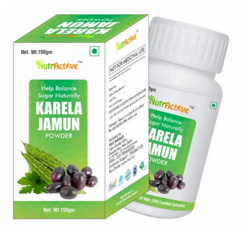 Karela Jamun Mix Herbal Powder For Diabetes Control, 150 Gm