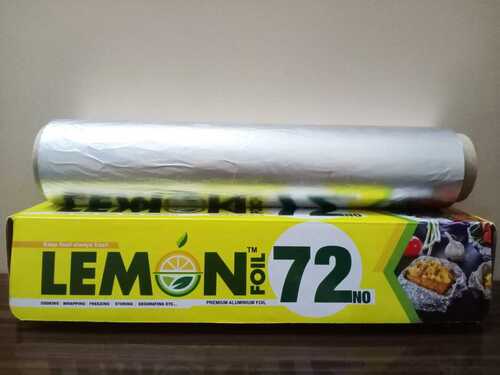 Lemon 72 No Aluminium Foils For Food Packaging