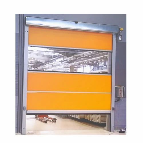 Rectangular Shape Roll Up Shutter For Industrial Use