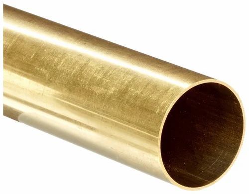 Round Shape Seamless Brass Pipe For Construction Use