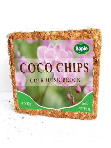 100% Natural Coco Husk Chips Orchids Block 5kg