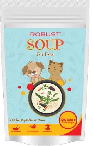 Chicken Vegetable and Herbs Robust Soup For Pets