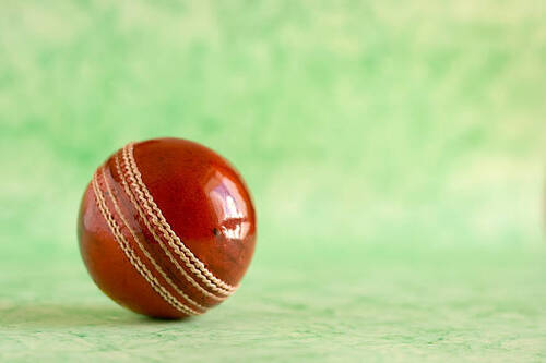 Leather Cork Ball For Cricket Use