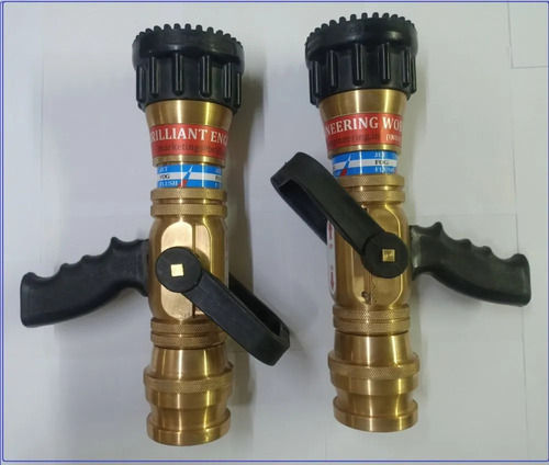 Round Shape Fire Hose Nozzle For Protection Use