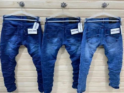 Men Slim Fit Denim Jeans