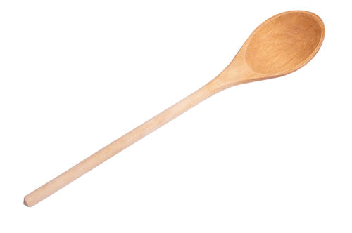 Wooden Spoon Used In Commercial And Residential Kitchen