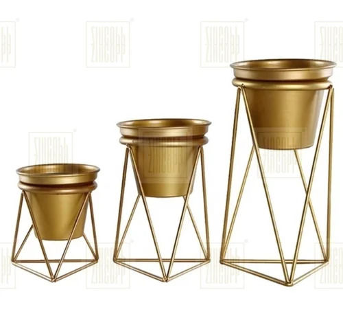 60x40x20 Cm Zincopp Modern Planter Pot And Stand