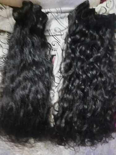 Black Raw Human Hair For Parlour And Personal Usage Used By: Women