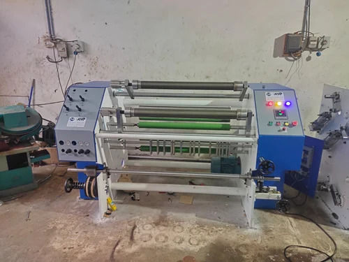 Electric 440 Volt Three Phase Surface Protection Film Rewinding Machine