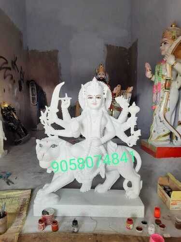 Marble Goddesses Statue For Home And Temple Application: Weaving