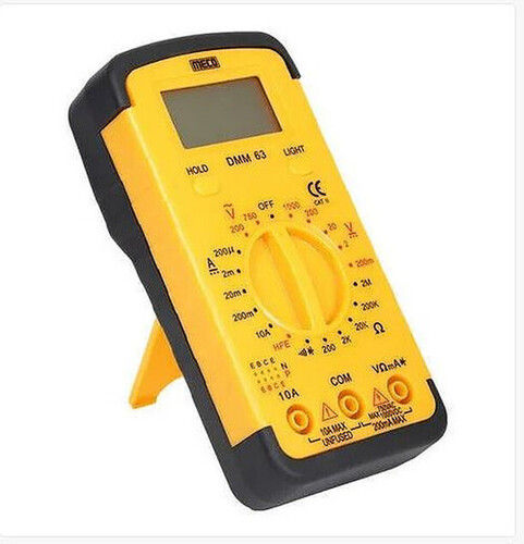 MECO DM 63 + TRMS Handheld Digital Multimeter