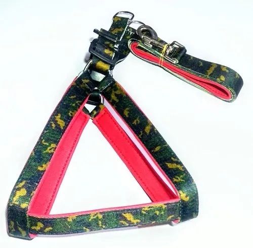 Army Nylon Harness Peddling Dog Collar Set