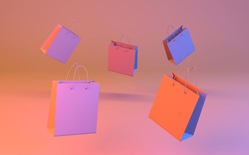 Shopping mall bags