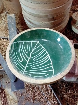 wooden fruit bowls