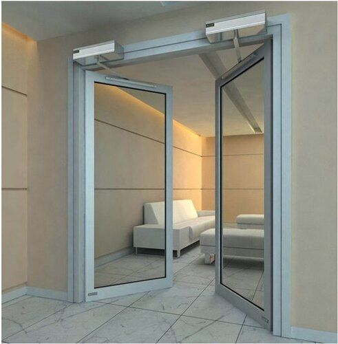 Aluminium And Glass Swing Door For Home And Office