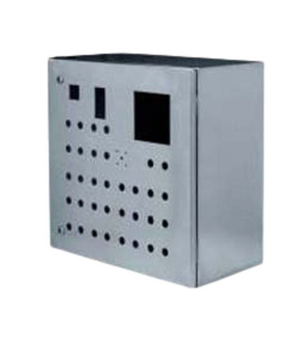 Corrosion Resistant Square Shape Polished Finish Stainless Steel Enclosure