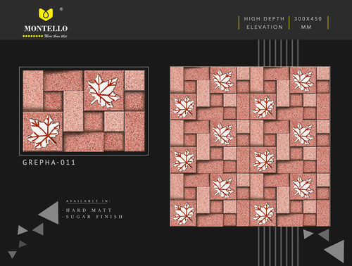 High Depth Elevation Tiles GREPHA 0011