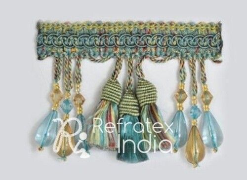 Customize Weight And Polyester Fabric Tassel Fringe