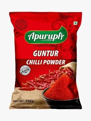 Hygienic Prepared Guntur Red Chilli Powder