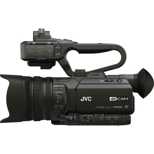  JVC GY-HM170 4 KCAM प्रोफेशनल कैमकॉर्डर इंटीग्रेटेड 12X ऑप्टिकल जूम लेंस के साथ 