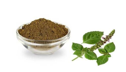 Natural Dried Green Tulsi Leaf Powder