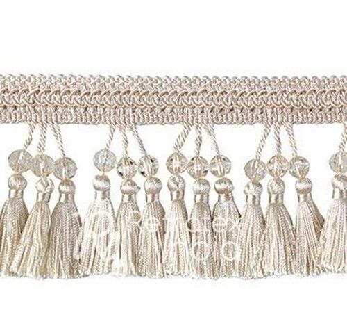 Plain Color Polyester Tassel Fringe