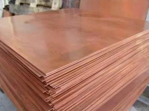 5 To 25 Mm Thick Rectangular Copper Sheet For Construction
