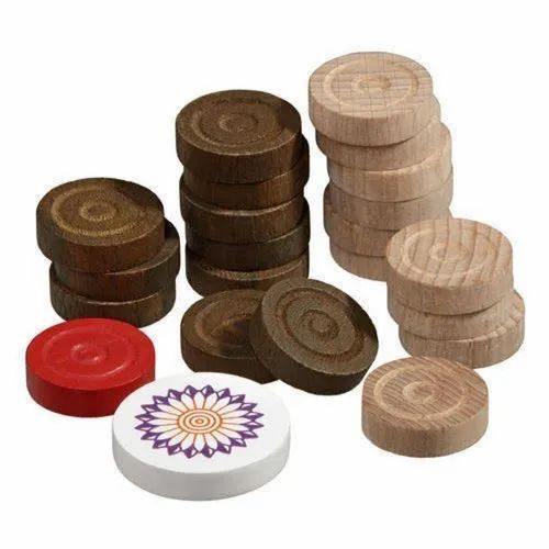 Carrom Coins For Indoor Carrom Board Playing