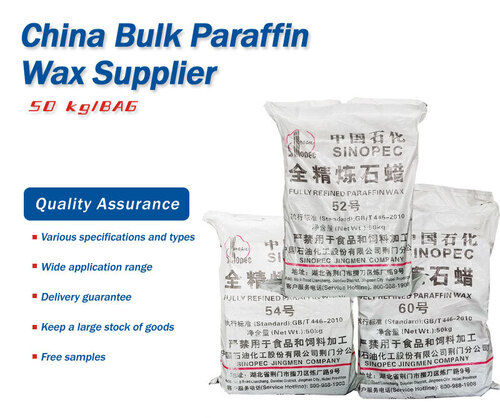 Bulk Paraffin Wax Fully Refined Paraffin Wax 56/68 Candle Wax