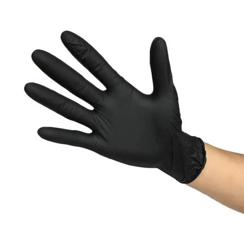 Powder Free Medical Black Nitrile Gloves