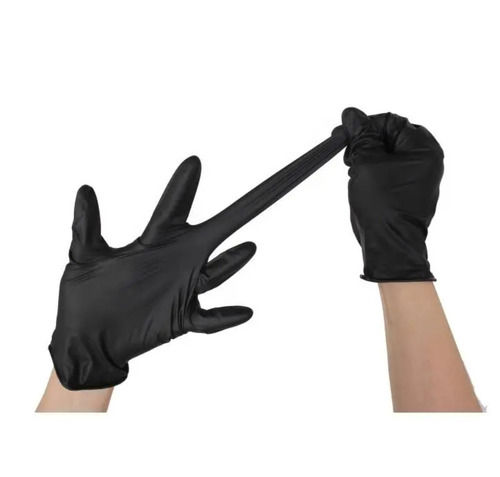 Powder Free Non Sterile Half Dipped Nitrile Gloves