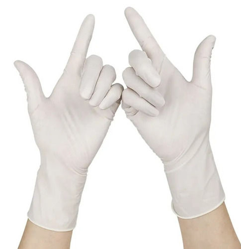 Slip Resistant Disposable Latex Examination Gloves