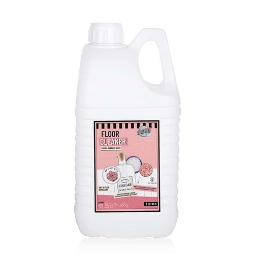 Eco Friendly Sovi Floral Fragrance Vinegar Powered Floor Cleaner 2 Litre Pack