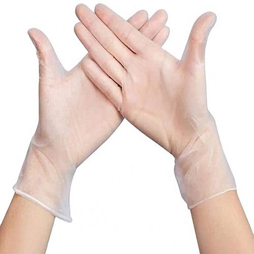 Transparent Full Finger Disposable Vinyl Gloves