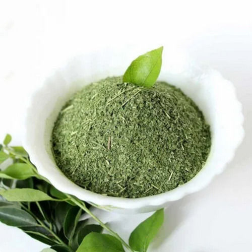 A Grade 100% Natural Organic Curry Leaves Powder - 100% Pure, Dried Form, No Additives, No Preservatives, FSSAI Certified