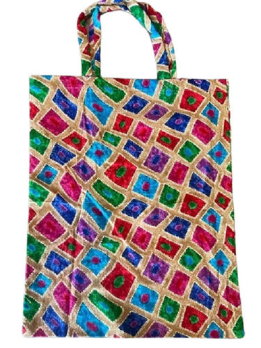 Large Space Lightweight Easy To Carry Cotton Tote Bags With Loop Handled