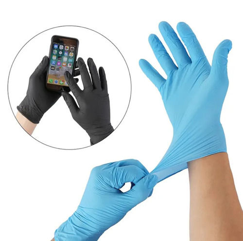 Latex and Nitrile Disposable Gloves